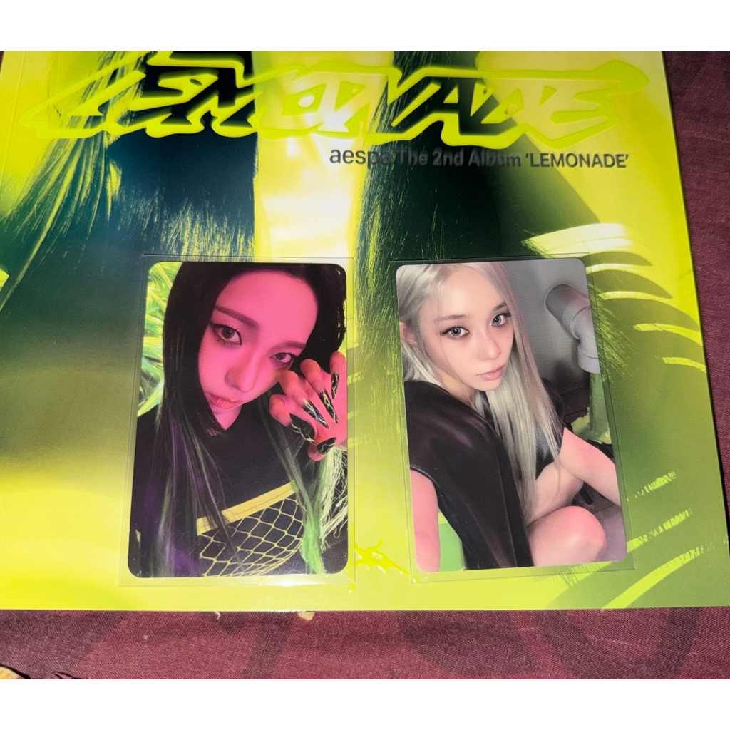 aespa LEMONADE - Album Photocard - Karina Acid & Winter SMini