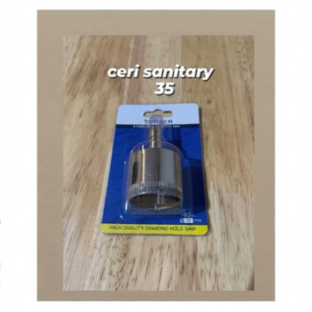 mata bor kaca mata bor keramik granit SOLIGEN 35 mm