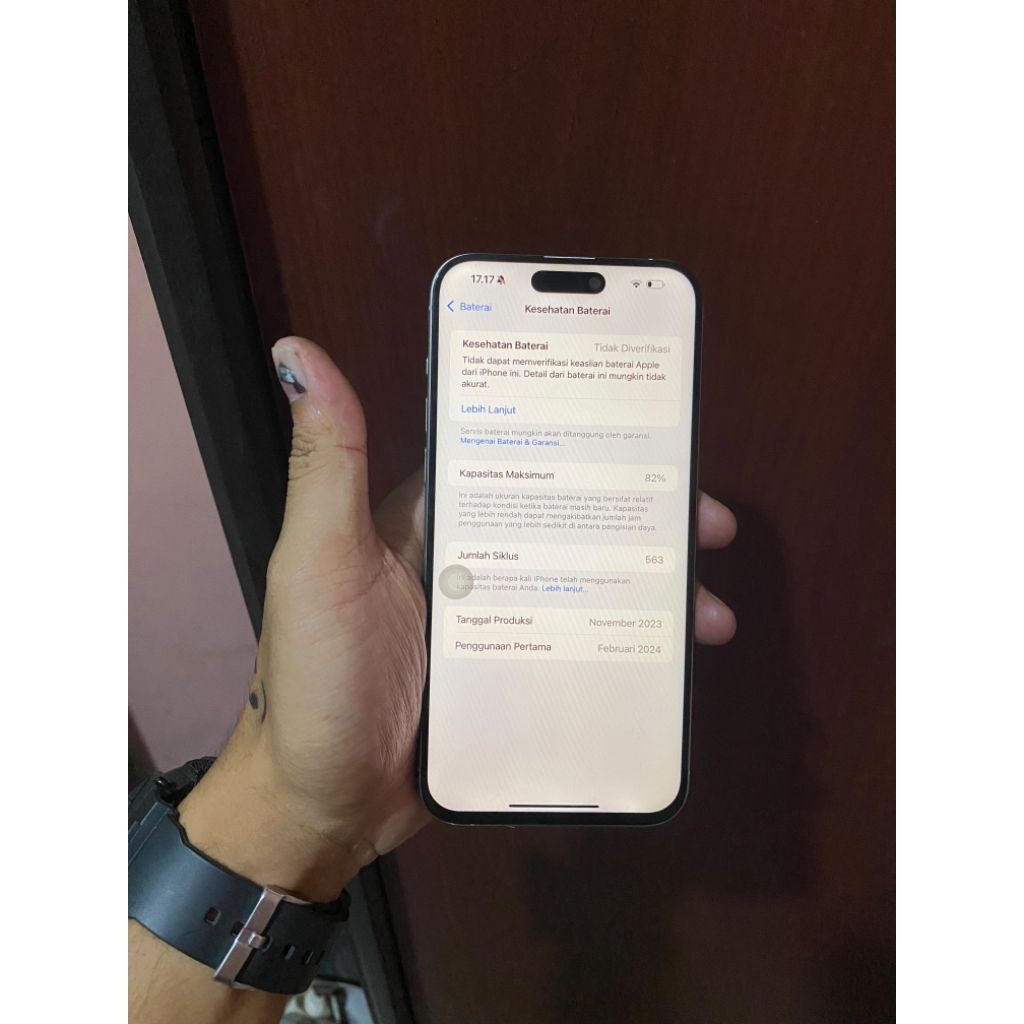IPHONE 15PROMAX 256GB BYPASS WIFI ONLY