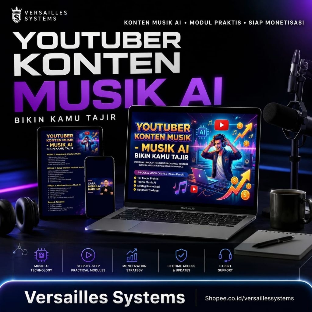 Youtube Musik AI - Youtuber Konten Musik AI yang Bikin Kamu Tajir Mama Digital