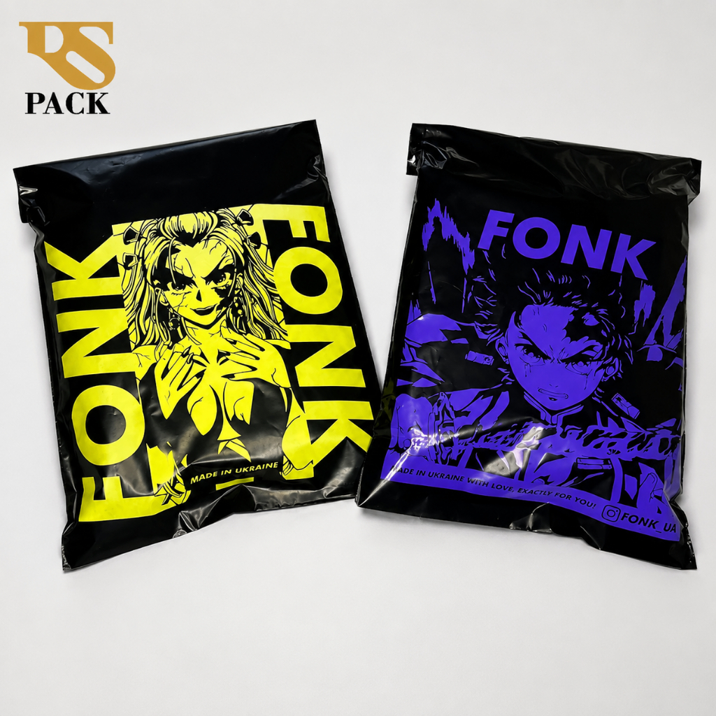 Plastik Polymailer Custom Design