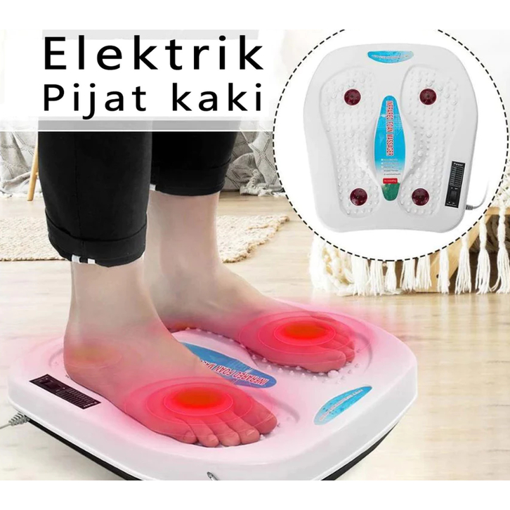Terapi kaki Getaran Alat Pijat Kaki Elektrik Meningkatkan Sirkulasi Darah Meredakan Otot Sakit