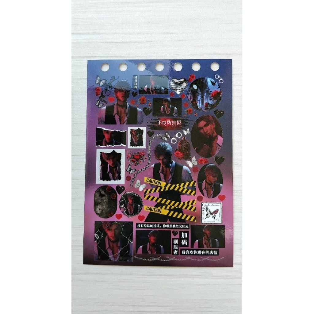 Sticker Sylus Love and Deepspace / Sylus love and deepspace / Sticker Sylus No Defense Zone