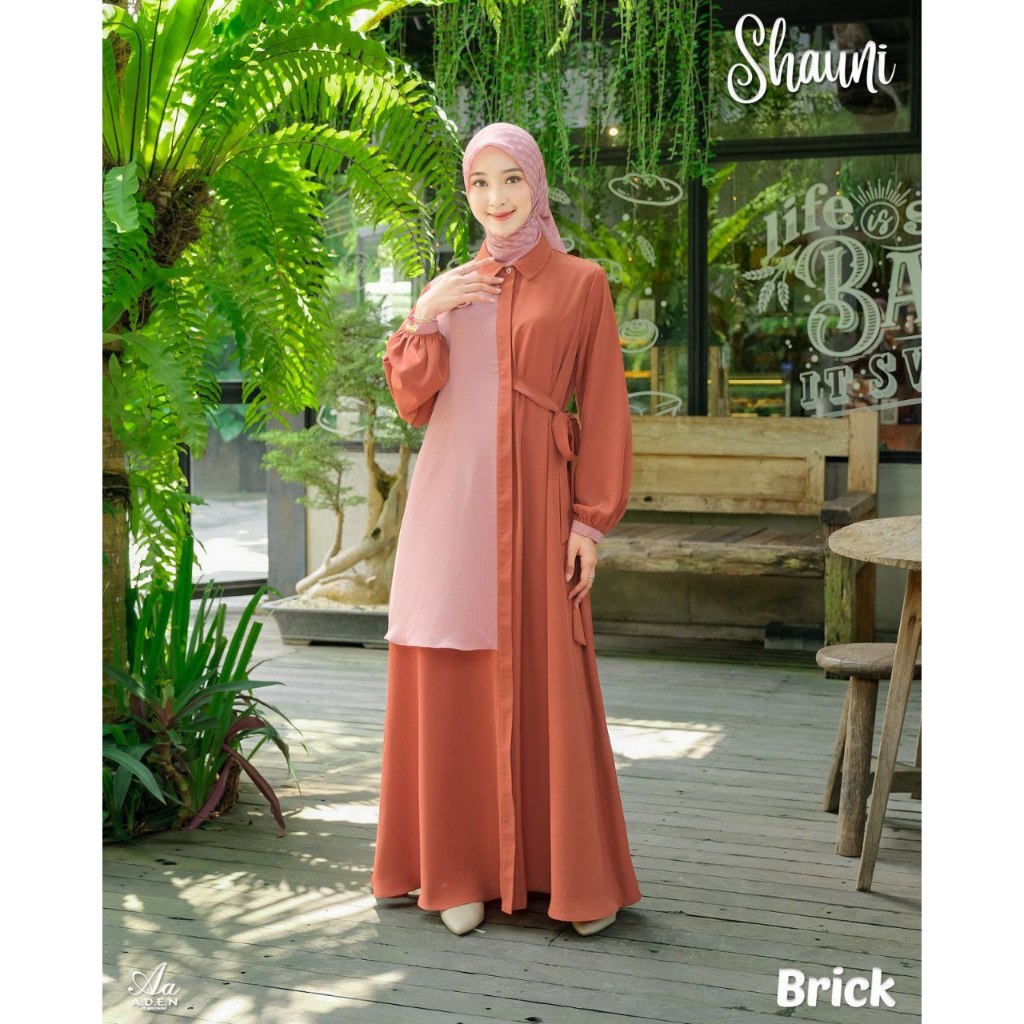 Shauni Series Dress By.Aden Hijab/Gamis Aden Hijab Terbaru