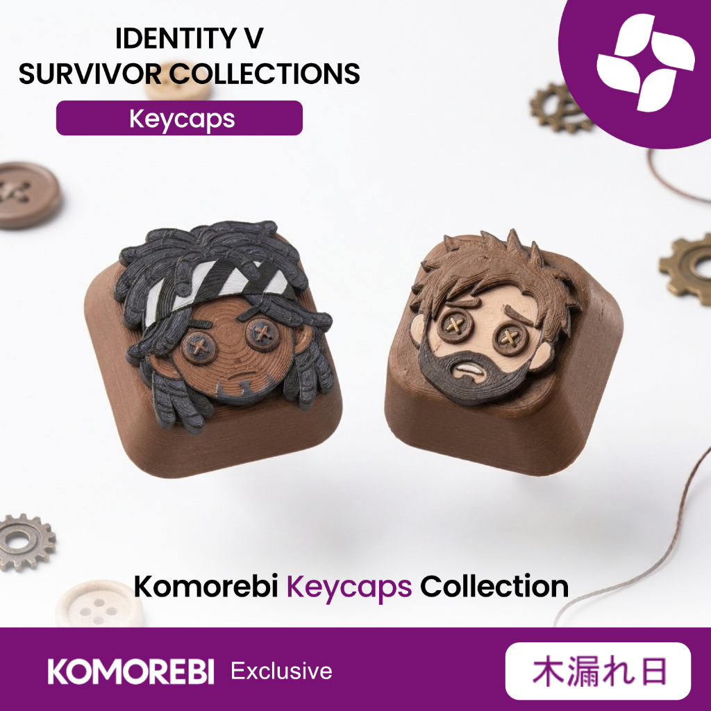 Keycaps Artisan Identity V Survivor Vol 3 Forward William Ellis Explorer Kurt Frank Mechanical Keybo