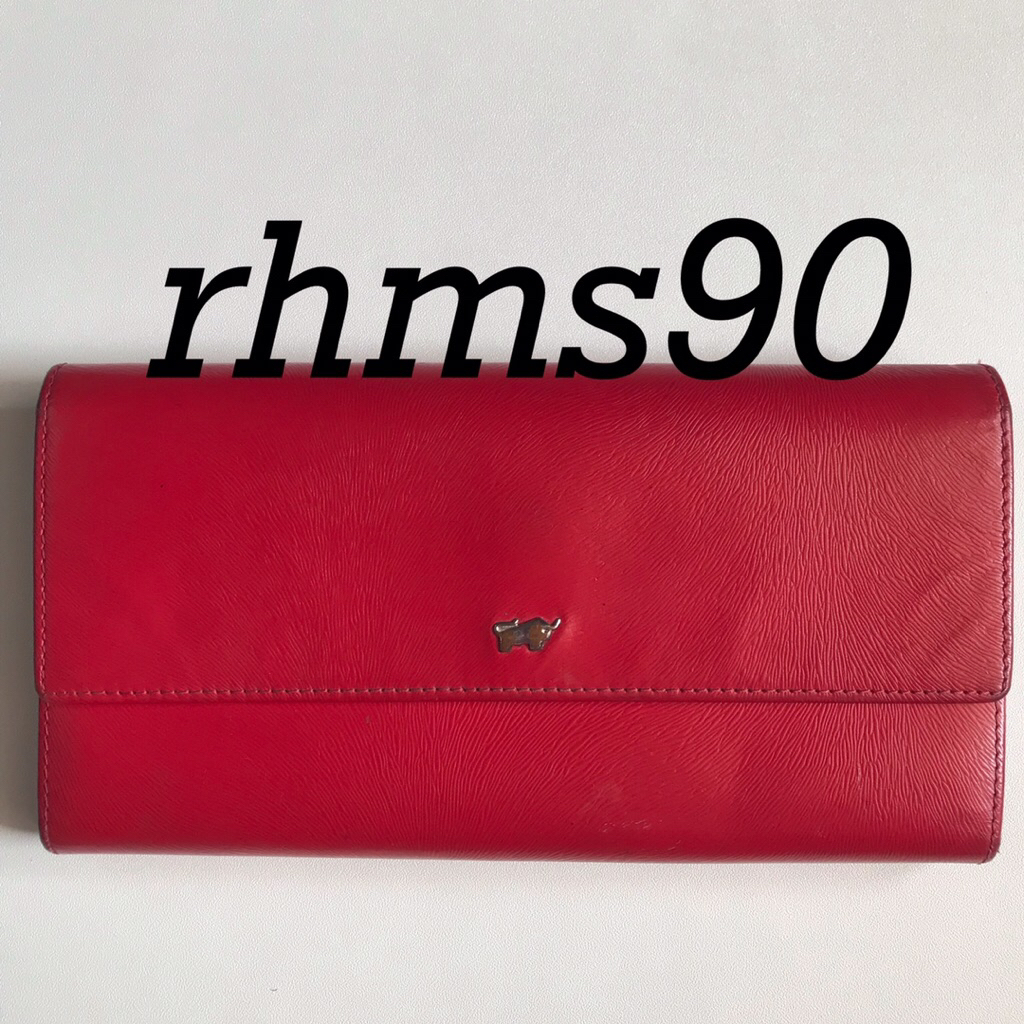 BRAUN BUFFEL DOMPET PANJANG WANITA - RED / MERAH