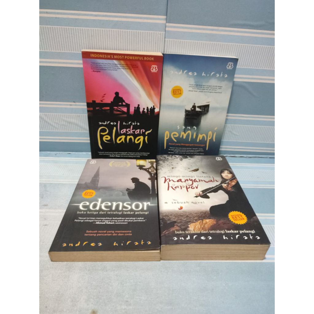 Novel andrea hirata laskar pelangi edensor sang pemimpi