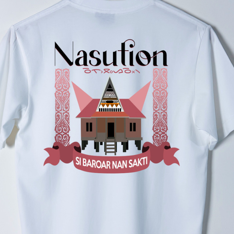 NASUTION - Kaos Marga Batak  - Katun premium 100%
