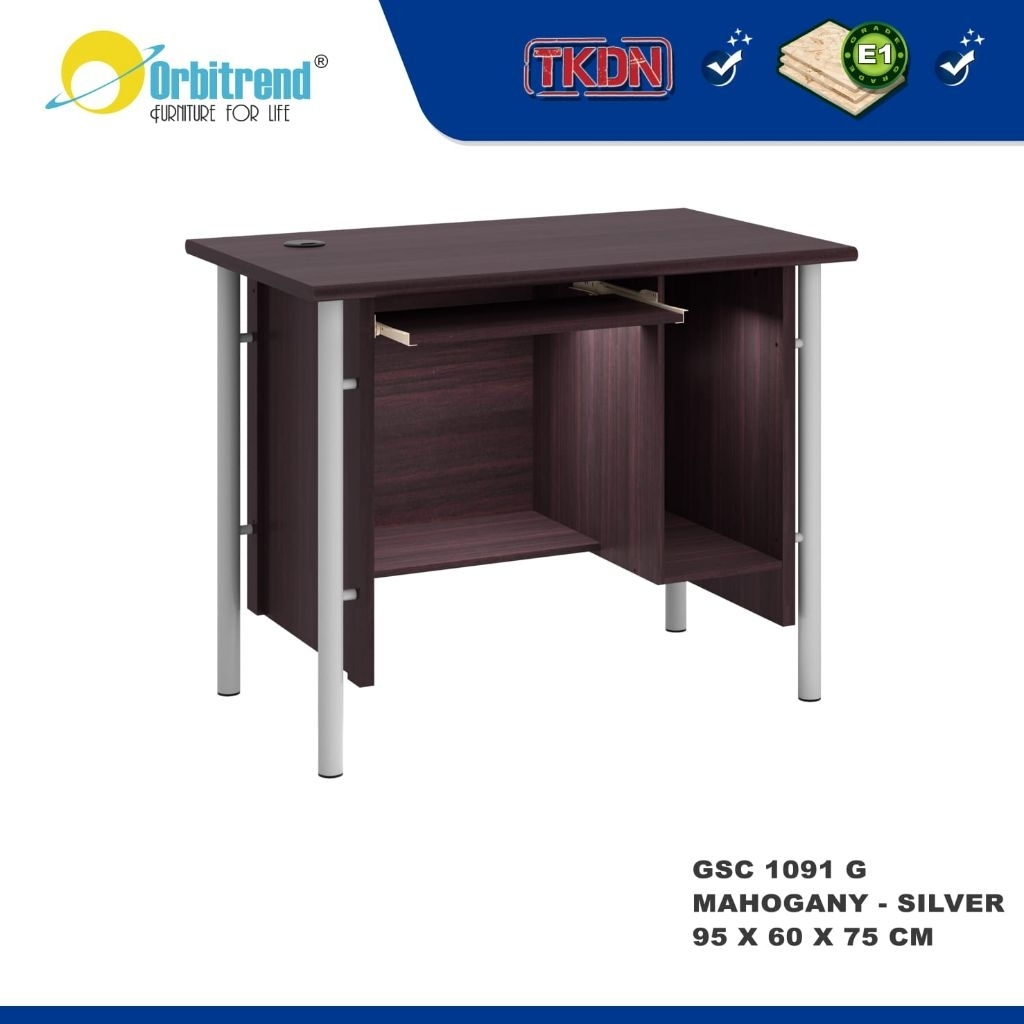 Meja Komputer GSC 1091 ORBITREN Meja kantor/Komputer TKDN meja CPU meja laptop
