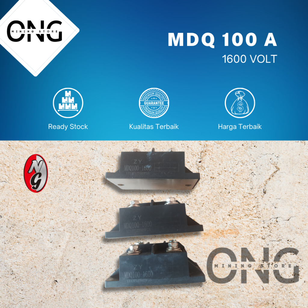 Dioda Bridge MDQ 100A 1600V / Penyearah Arus Listrik Kualitas Bagus