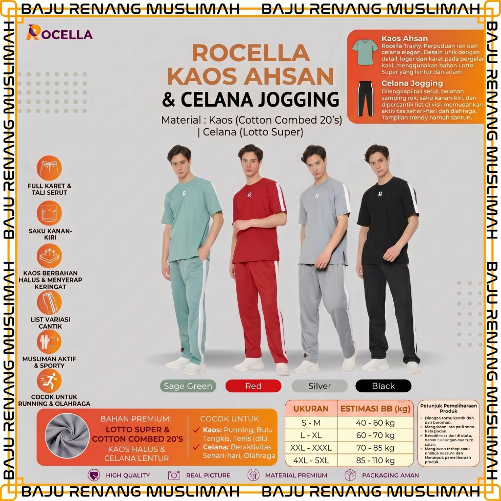 SETELAN OLAHRAGA PRIA - KAOS RUNNING - KAOS OLAHRAGA PRIA - JERSEY BAJU BOLA - BAJU OLAHRAGA PRIA RO