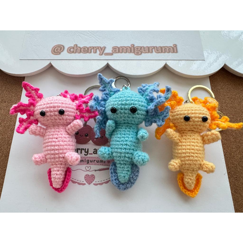 AXOLOTL - Handmade keychain/Gantungan kunci Axolotl