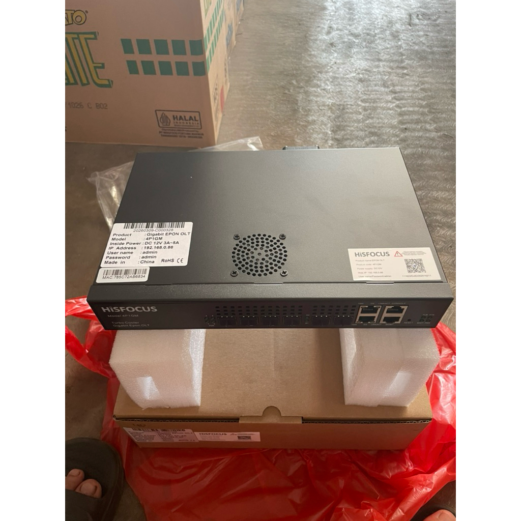 HISFOCUS OLT 4P 1G TURBO COOLER NEW