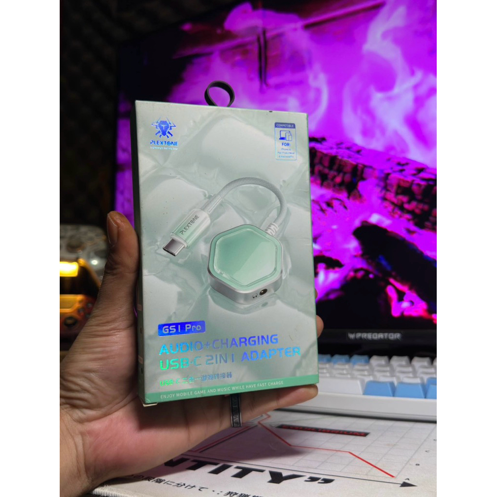 Plextone Splitter Type-C