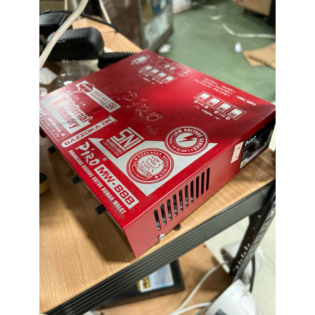 ampli walet piro mw888 / mw 888