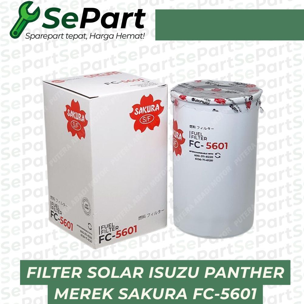 Filter Solar Isuzu Panther Merek Sakura FC - 5601 / FC5601