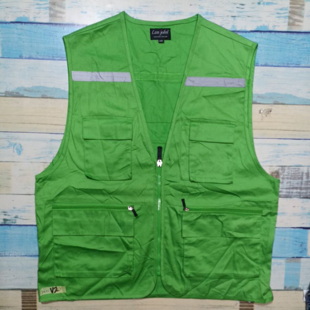 Vest Rompi Tactical Green Series canvas dan premium