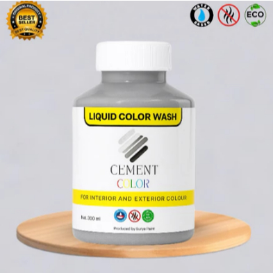 Color Wash 300ML Dinding Decoratif Motif Cement Ekspos Atau Cement wash