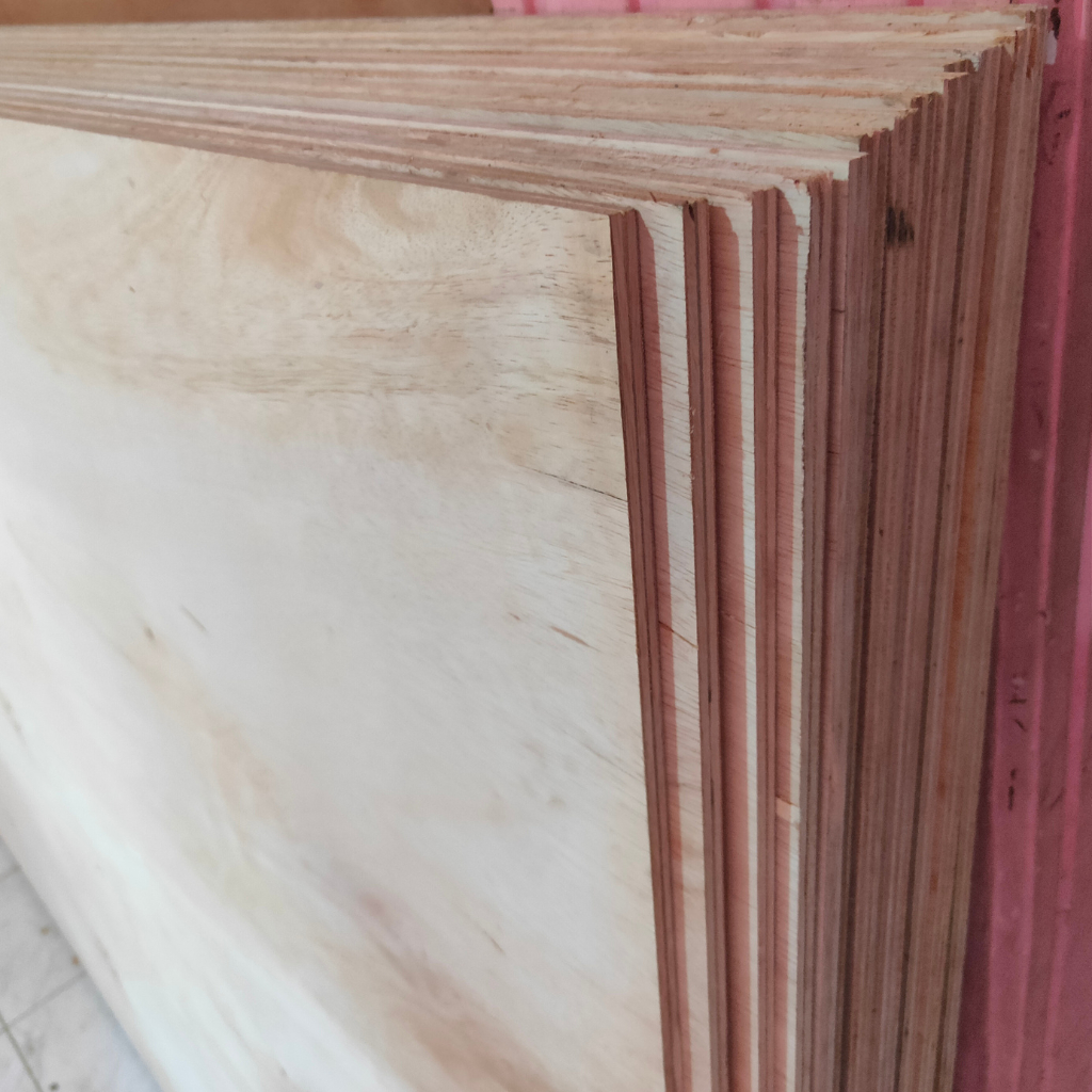 Tokko_Wijayaa Triplek Custom Potongan Alba 9Mm Sengon Plywood Multiplek Halus Lebar 50Cm Bahan
