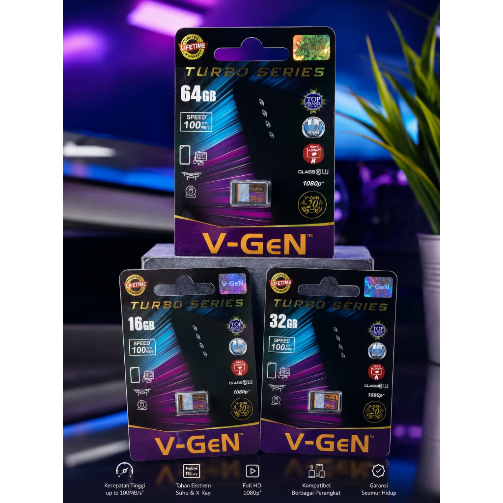 Memory Card ORIGINAL ( RESMI V-GEN) Micro SD Card