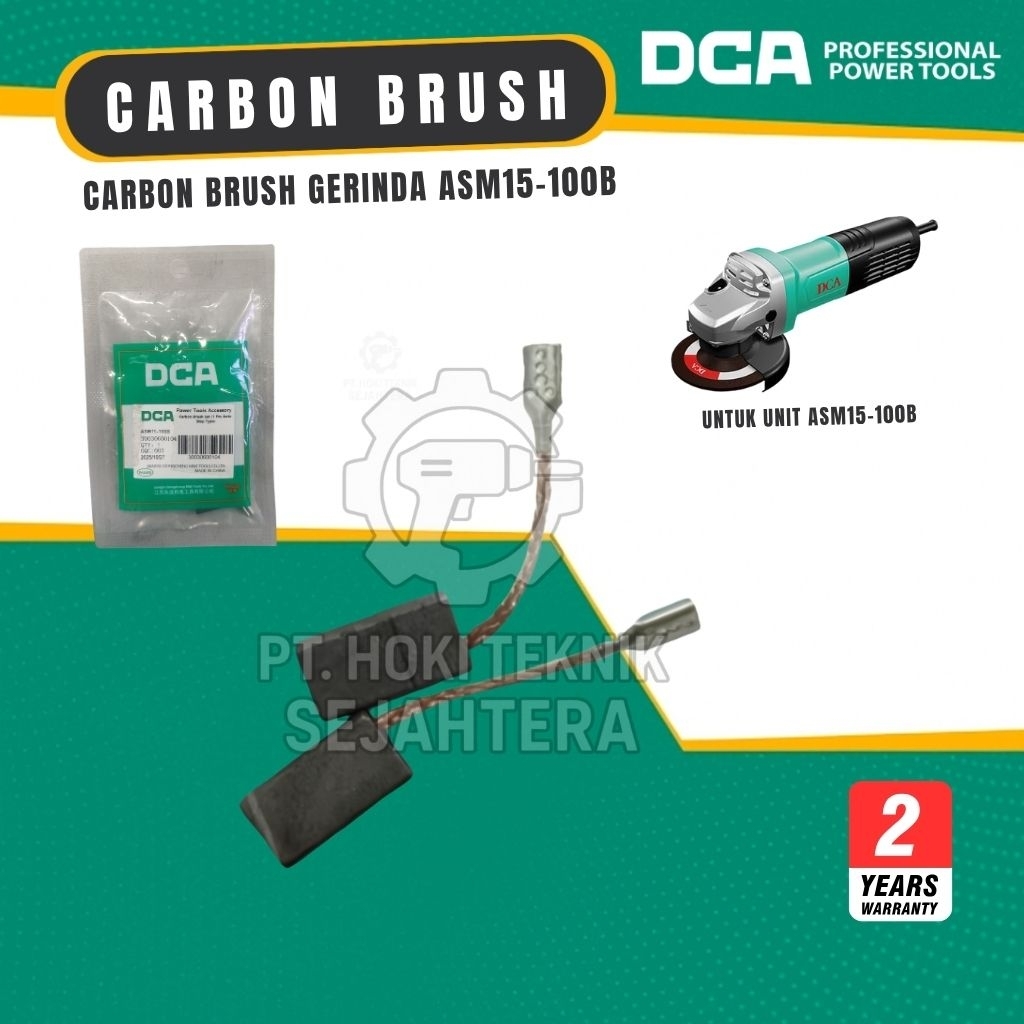 DCA CARBON BRUSH AUTO STOP ASM15-100B ARANG GURINDA GERINDA DCA ASM15-100