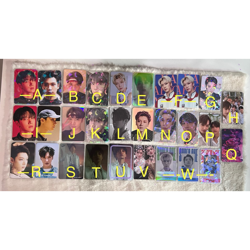 Rare Photocard Ten SuperM