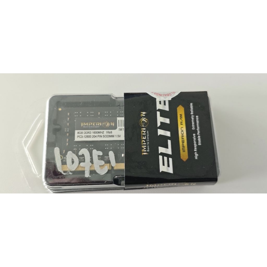 RAM DDR3 8GB 1RX8 PC3-12800 204 PIN Sodimm 1.5V