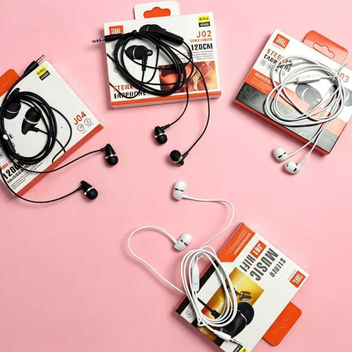 HEADSET JBL EARPHONE KABEL SUPER BASS - HEADSET TALI JBL GAMING SUARA JERNIH