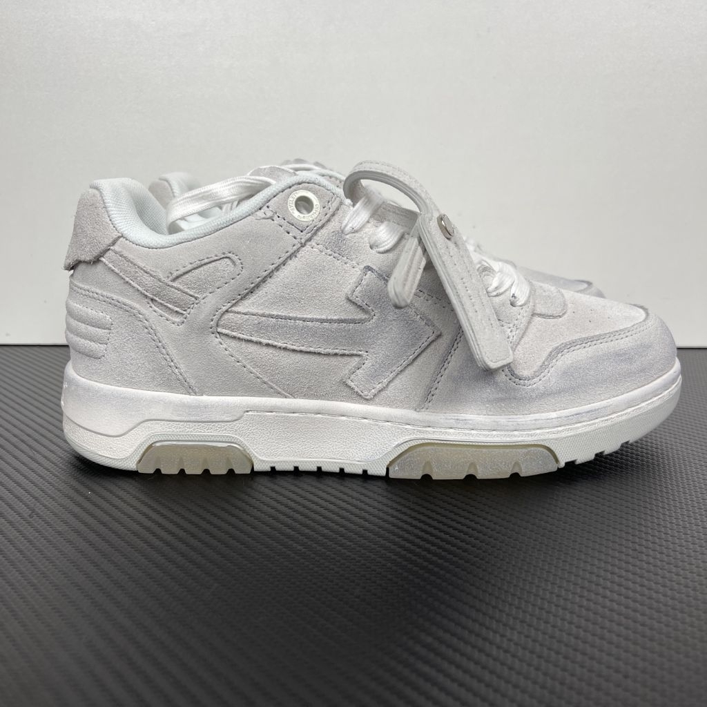 Off White Out of Office OOO White Distressed Sneaker