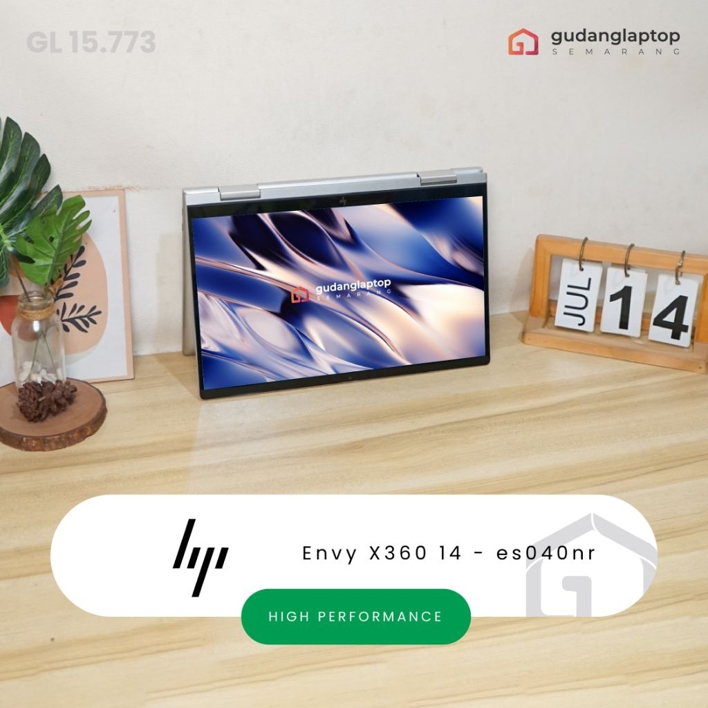 HP ENVY X360 14 - ES040NR core i5 8/512GB SSD gl15773