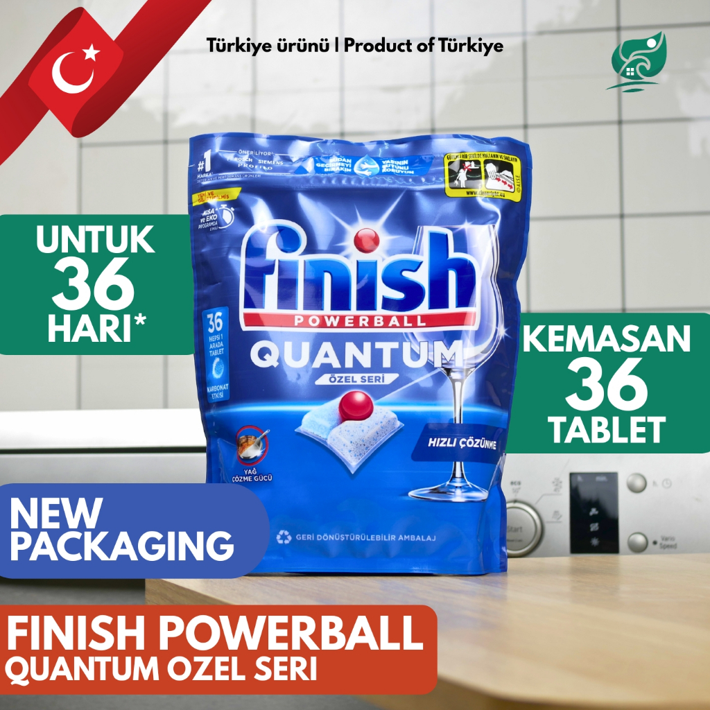 Finish Powerball QUANTUM Special Series 36 tablet Dishwasher Tablet