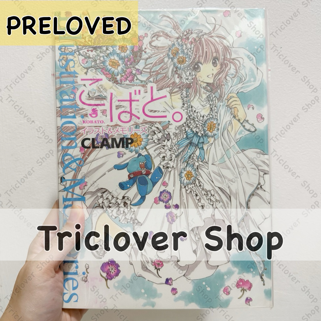 [READY] PRELOVED Artbook CLAMP KOBATO Illustration Buku Gambar Illustration Book