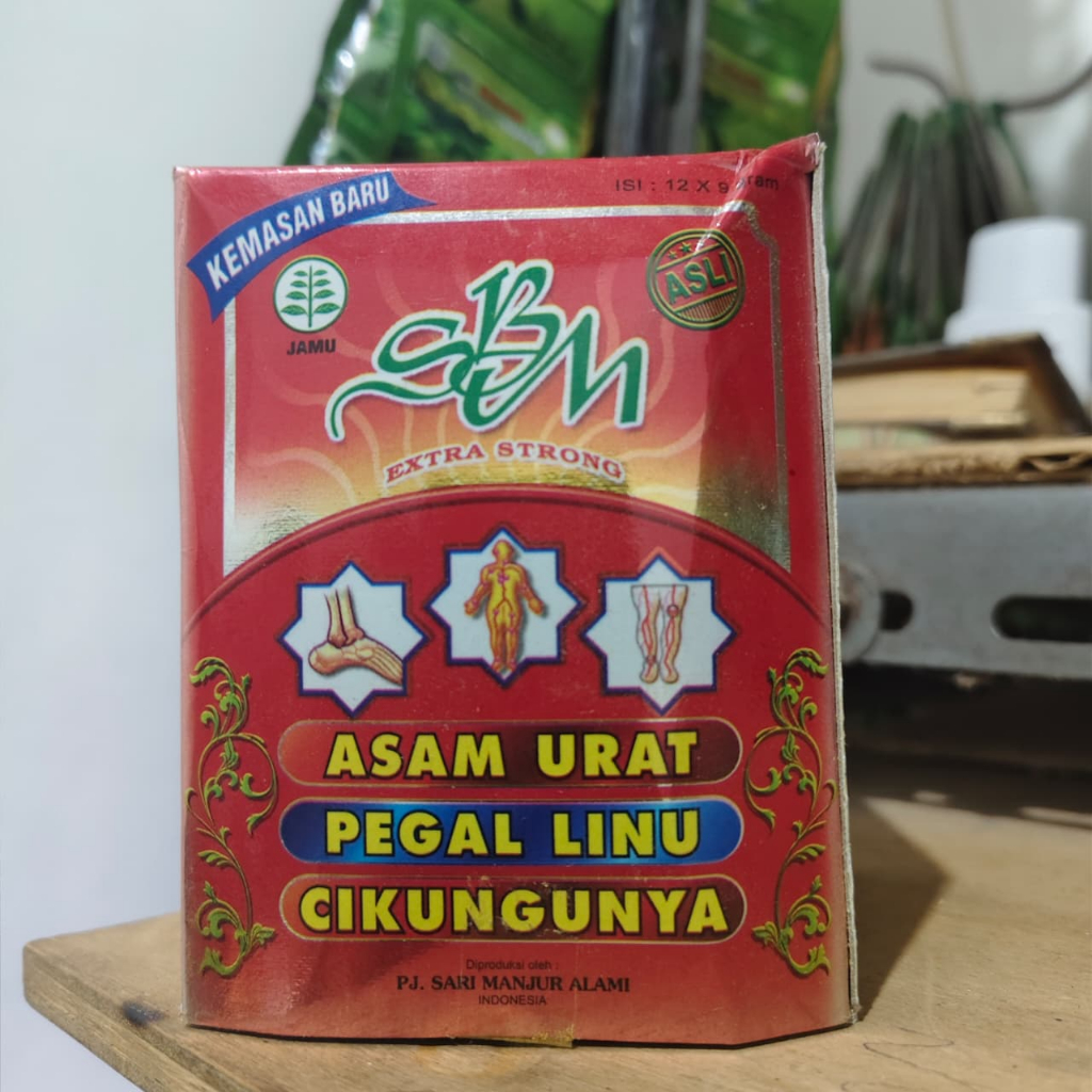 (ready stok) SBM jamu serbuk extra strong 12 sachet ORIGINAL