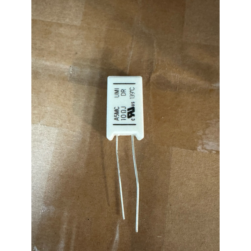 RESISTOR 10ohm 5watt  original harga 10pcs