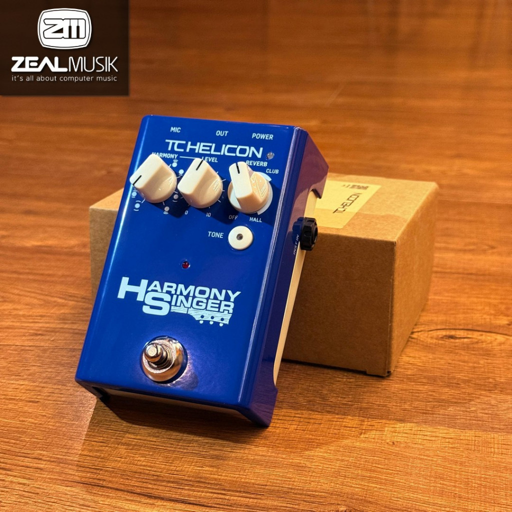 TC-Helicon Harmony Singer 2 Vocal Effects Pedal Efek Vokal - Zeal Musik Jogja