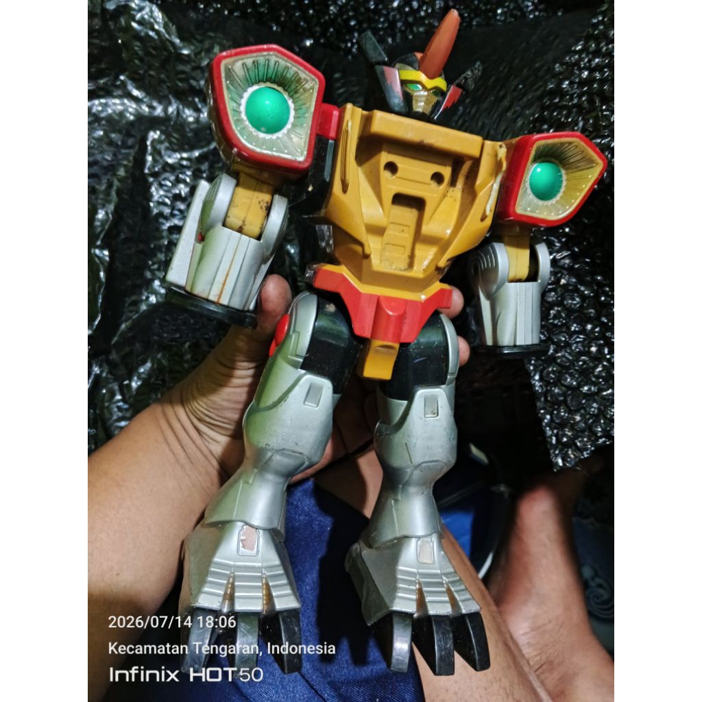 megazord quantum rex titanium bandai