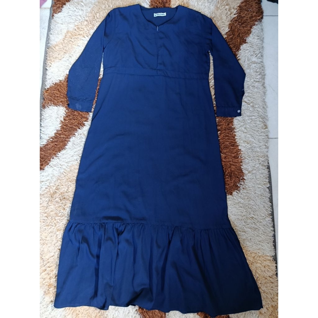 Gamis Biru Dongker