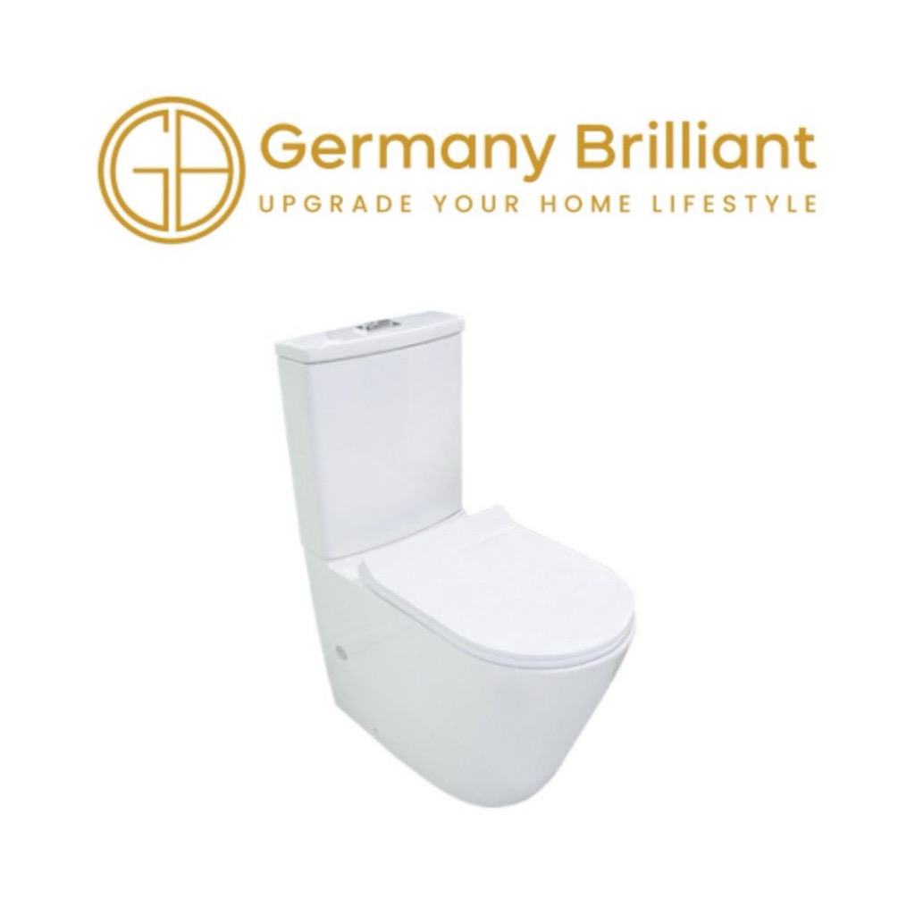 KLOSET DUDUK GERMANY BRILLIANT GBC-TW007 CLOSET WASHDOWN