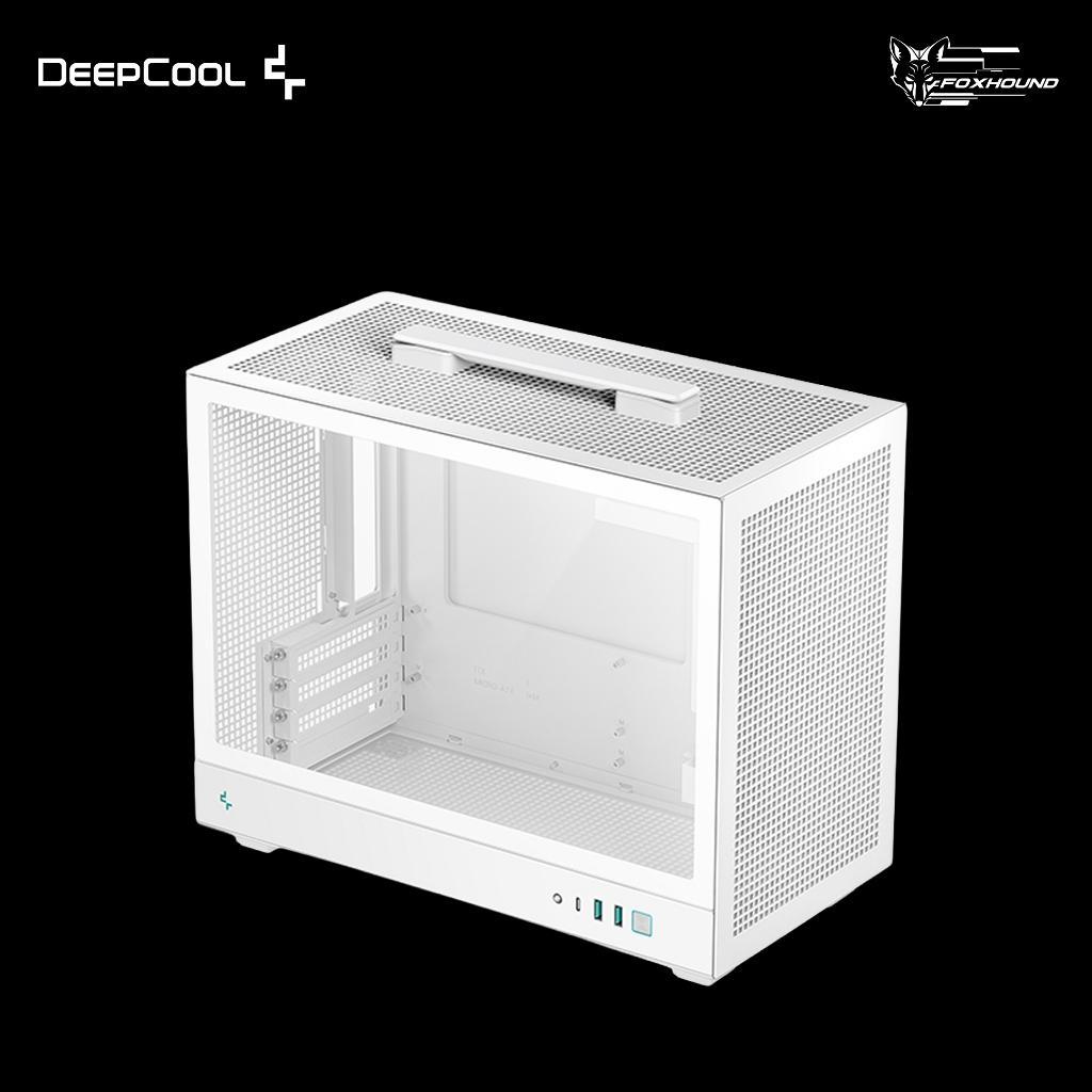 CASE DEEPCOOL CH160 PLUS MINI ATX - WHITE