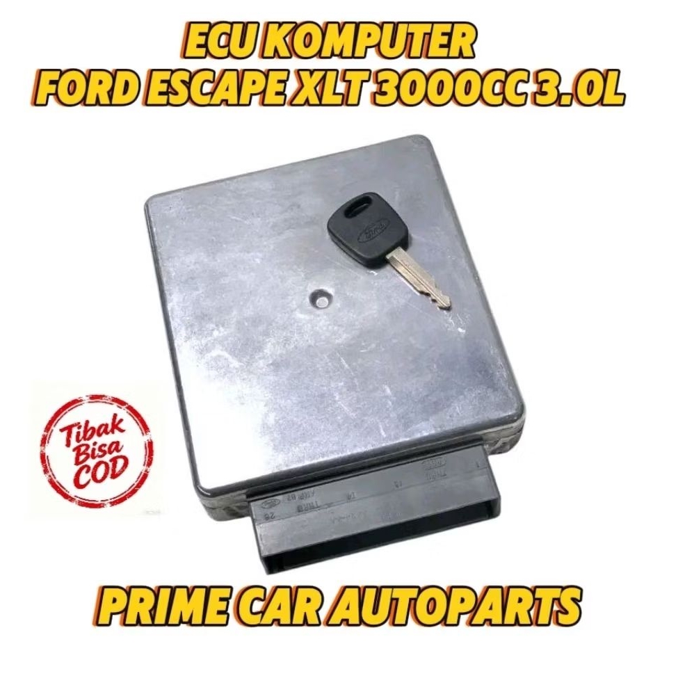 ECU KOMPUTER FORD ESCAPE XLT 3000CC 3.0L V6 A/T SET KUNCI KEYLESS AJ30 3L8A-12A650-JC JLS2 ORIGINAL 