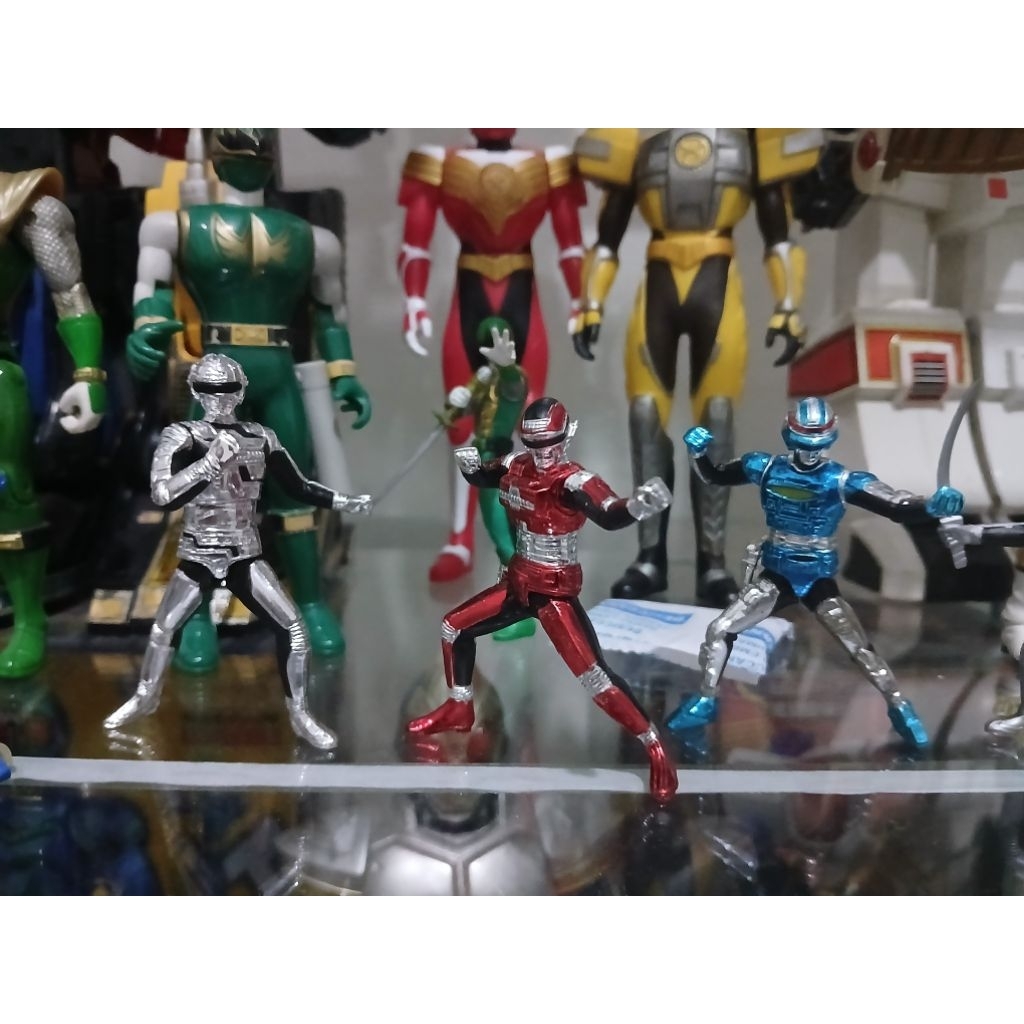 Gashapon Bandai Gavan Sharivan Shaider Set 3 pcs