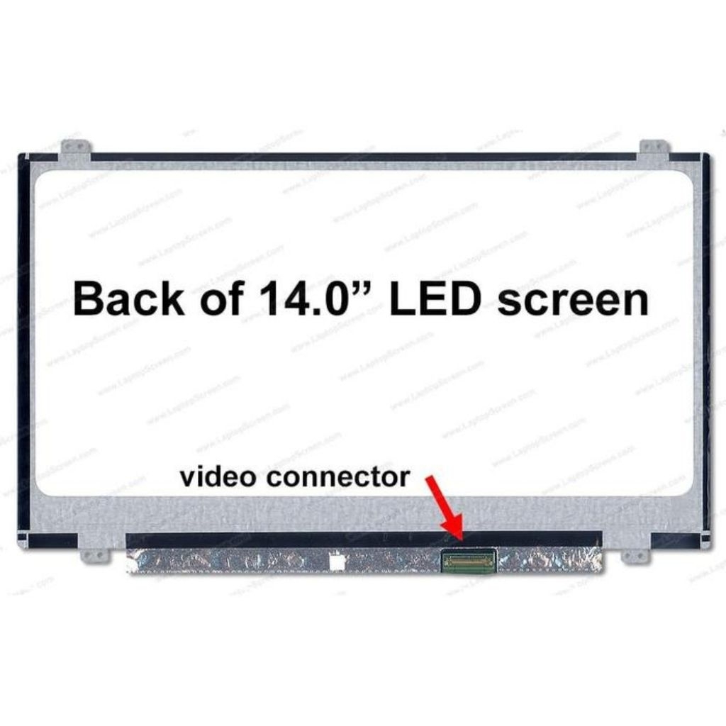 Layar Screen Led Lcd Laptop 14.0 14 Inch Slim 40 Pin