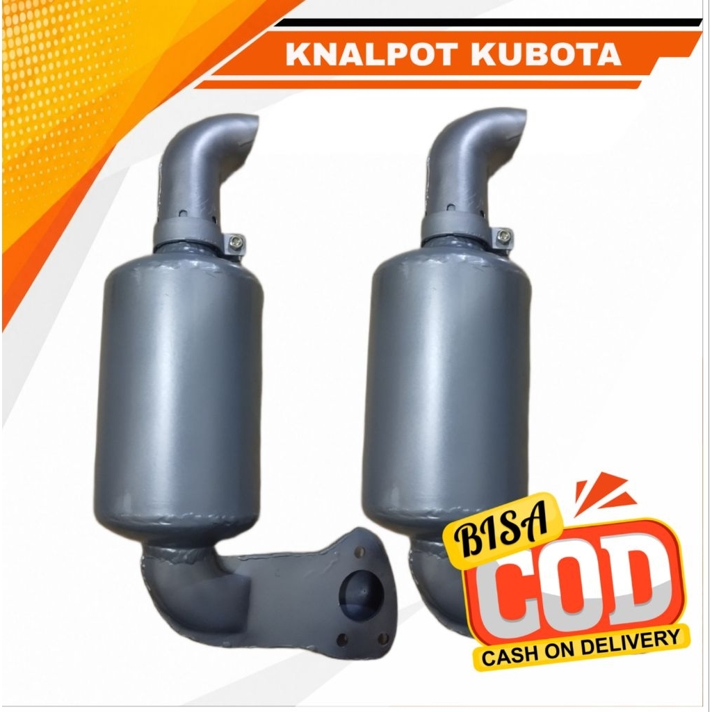 KNALPOT KUBOTA premium Knalpot Kubota Original TEGAL Quality Muffler Mesin Diesel Traktor Hand Tract