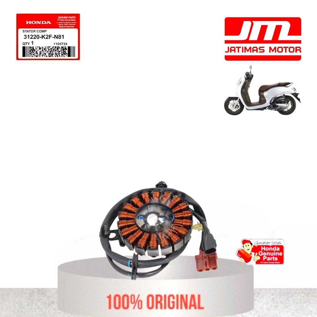 31220-K2F-N81 Spull (Stator Comp) Honda Scoopy K2F