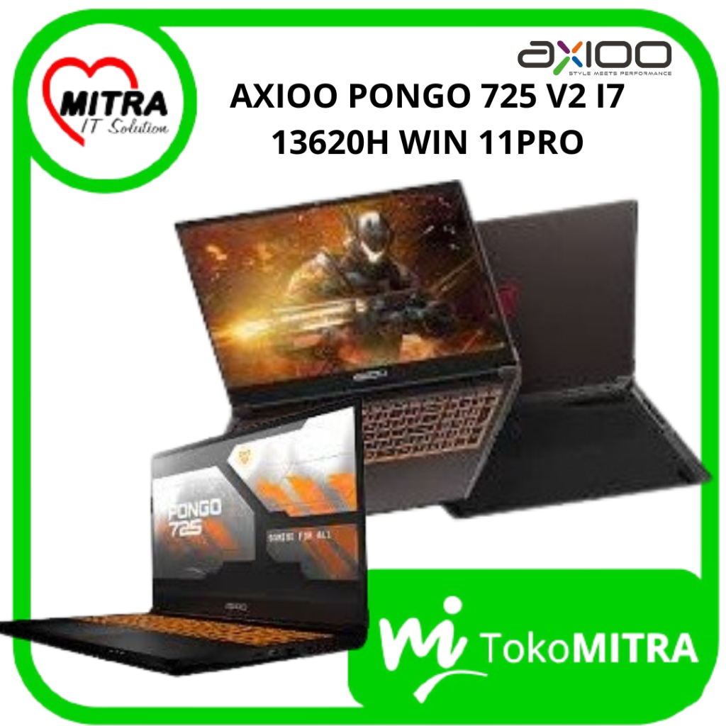 LAPTOP / NOTEBOOK GAMING AXIOO PONGO 725 V2 CORE I7