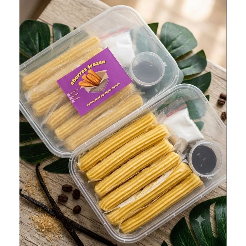 churros frozen butter /curos homemade / churos camilan snack