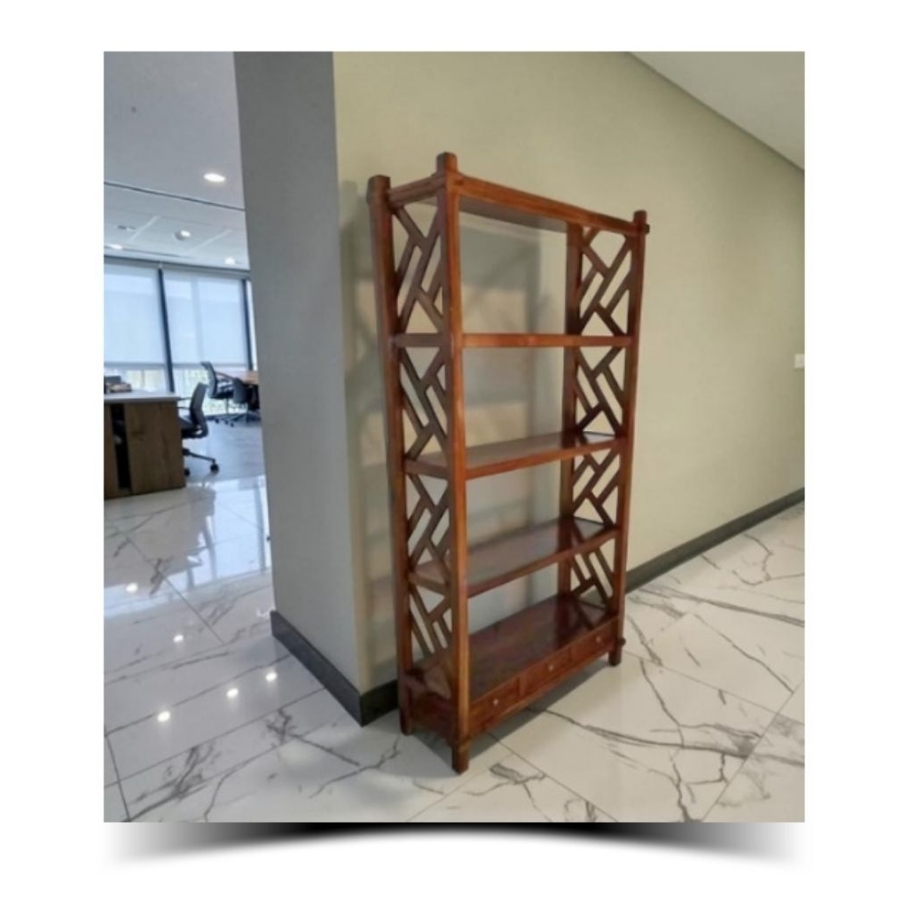 RAK BUKU LEMARI KANTOR RAK FILE RAK KANTOR