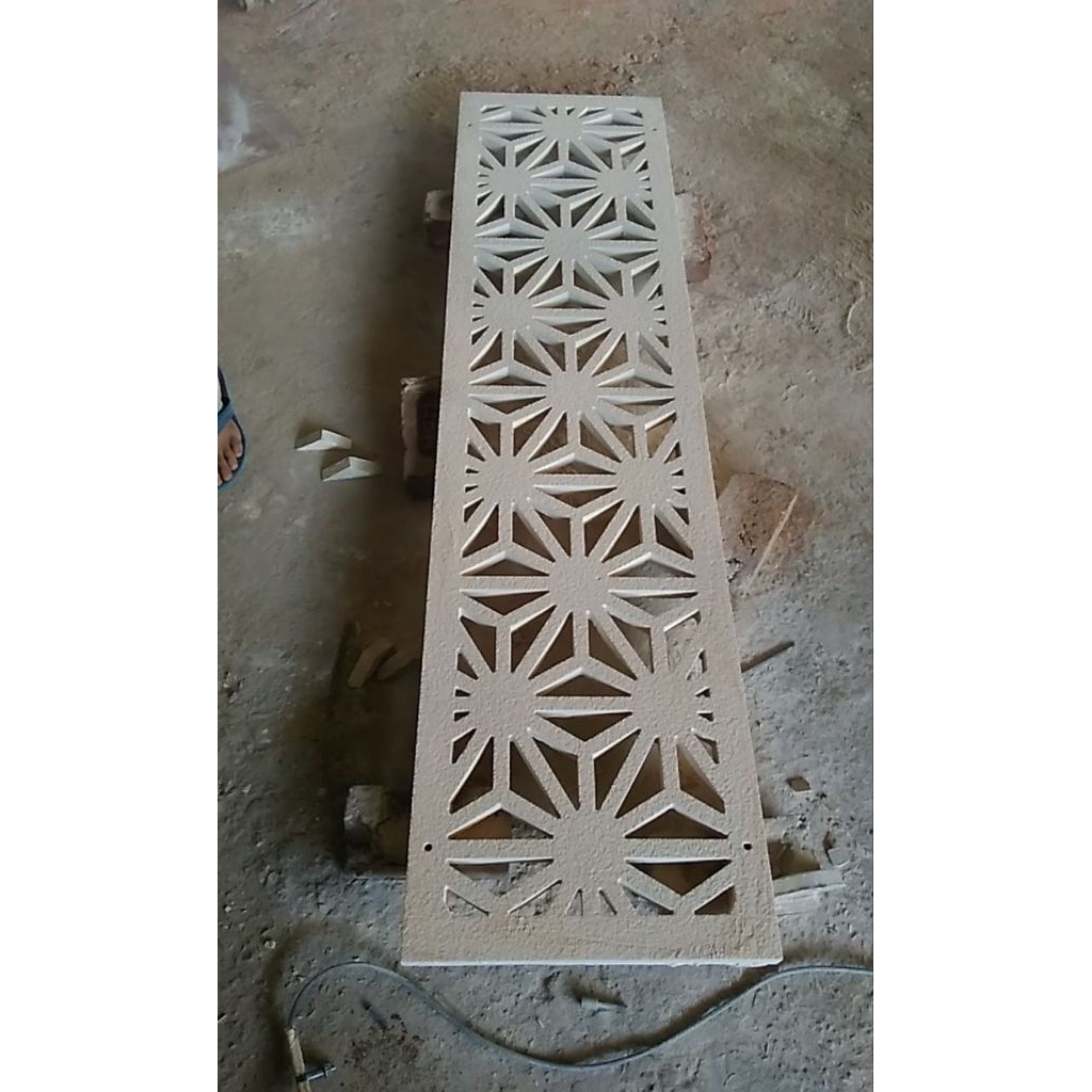 Krawangan GRC Mihrab Mushola Minimalis Motif Islami Per Meter