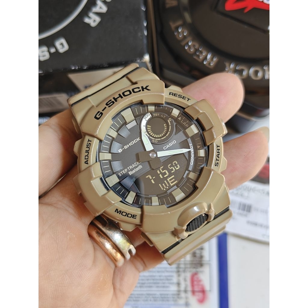 Casio G-Shock G-Squad GBA-800UC-5ADR original bekas bagus normal semua siap pakai fullset