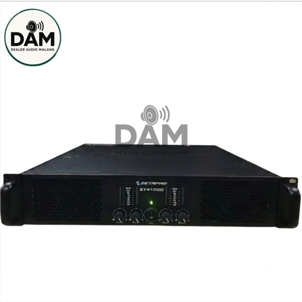 Power Amplifier Zetapro ZT - 41000 Original Power Zetapro 4 Channel ZT41000 Class H 4 x 1000 Watt 8 